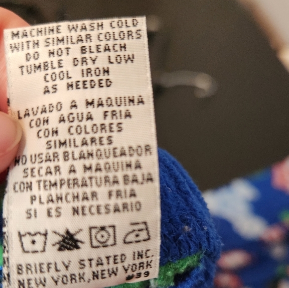 National Lampoon's Christmas Vacation Size Large PJ Pants "Don't Hog The Nog" - Picture 7 of 7